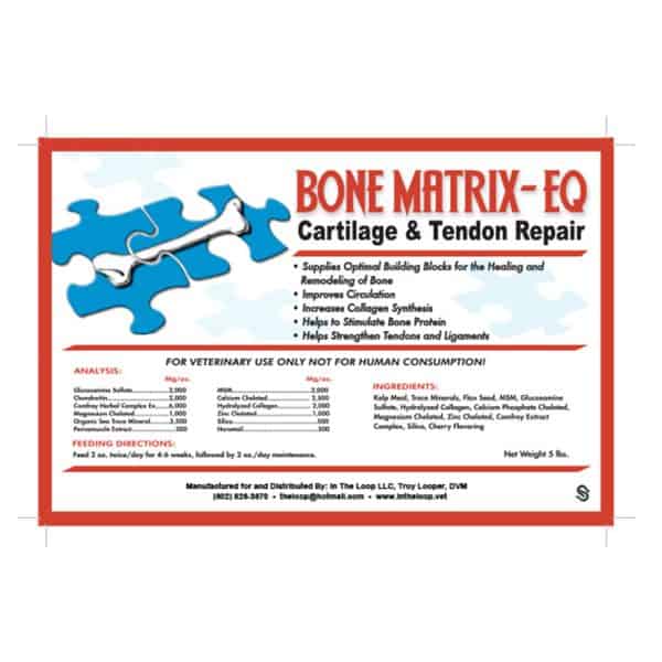 Bone Matrix Equine Cartilage Tendon Repair