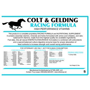 Equine Racing Formula Colt & Gelding