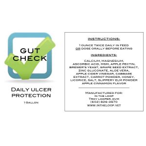 Gut Check Ulcer Protection For Horses